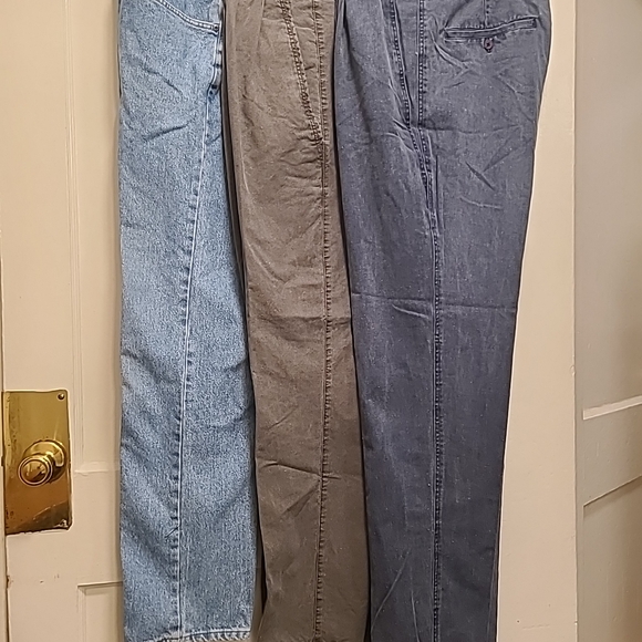 Lot Of 3 Vintage Pants Lee's,Ez's - Picture 2 of 11